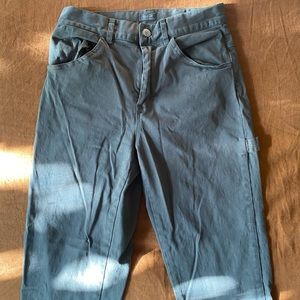brandy melville army green cargo pants